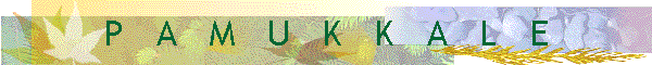 P   A   M   U   K   K   A   L   E